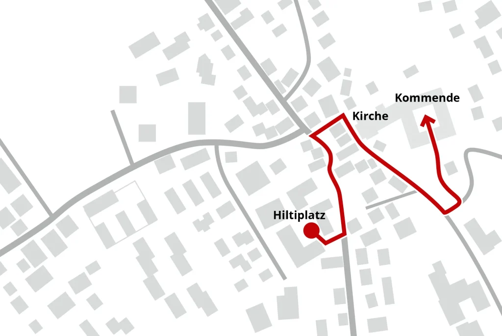 Samichlauseinzug Hitzkirch Plan